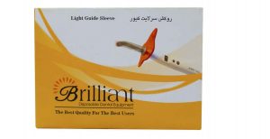 روکش سر لایت کیور منحنی ۵۰ عددی Disposable Light Guide Sleeve