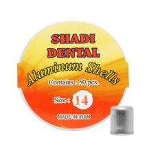  روکش موقت آلومینیومی برند Shadi ، خرید روکش موقت آلومینیومی با بالاترین کیفیت ، روکش موقت آلومینیومی شادی SHADI Aluminum Shells ، خانه الماس
