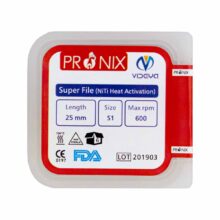 فایل روتاری شش عددی Pronix - فایل روتاری برند پرونیکس - تجهیزات دندانپزشکی خانه الماس - خرید فایل روتاری - قیمت فایل روتاری - دندانت
