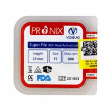 فایل روتاری شش عددی Pronix - فایل روتاری برند پرونیکس - تجهیزات دندانپزشکی خانه الماس - خرید فایل روتاری - قیمت فایل روتاری - دندانت