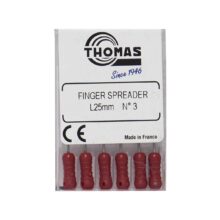 فینگر اسپریدر طول 25 برند Thomas - فایل دستی فینگر اسپریدر طول 25 توماس - تجهیزات دندانپزشکی خانه الماس - ابزار مطب - خرید فینگر اسپریدر Thomas