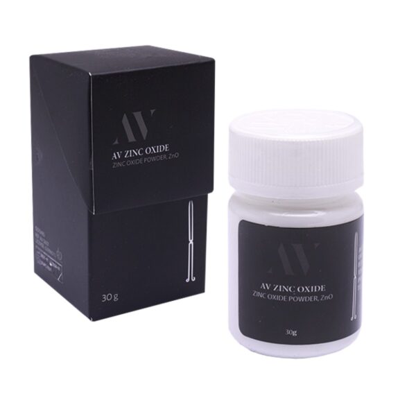 پودر زینک اکساید 30 گرمی برند AV ، خرید پودر زینک اکساید ، Zinc Oxide Powder ، خرید و قیمت پودر زینک اکساید ، تجهیزات دندانپزشکی خانه الماس