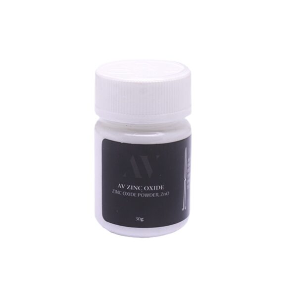 پودر زینک اکساید 30 گرمی برند AV ، خرید پودر زینک اکساید ، Zinc Oxide Powder ، خرید و قیمت پودر زینک اکساید ، تجهیزات دندانپزشکی خانه الماس