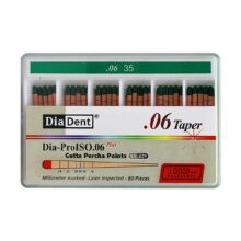 کن گوتا پرکا مدرج تیپر 6% Dia Dent - خرید کن گوتا پرکا مدرج تیپر 6 درصد دیادنت - فروشگاه تجهیزات دندانپزشکی خانه الماس - قیمت کن گوتا پرکا