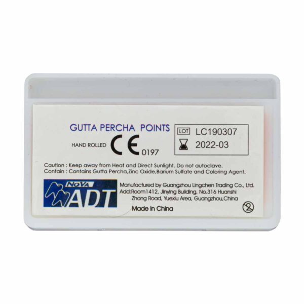کن گوتا پرکا Nova - کن گوتا پرکا Gutta Percha Points برند Nova - خرید کن گوتا پرکا - قیمت کن گوتا پرکا - فروش کن گوتا پرکا - خانه الماس - دندال