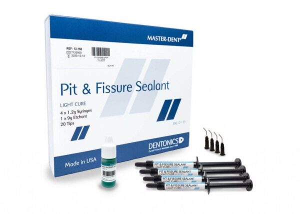 فیشور سیلانت لایت کیور Master-Dent ? - فیشور سیلانت لایت کیور مستردنت - فروشگاه دندانپزشکی آنلاین خانه الماس - لوازم مطب دندانپزشکی