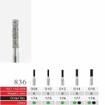 فرز الماسی دسته نقره ای BTM مدل Cylinder 836