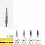 فرز توربین الماسی دسته نقره ای (پالیش کامپوزیت) Tapered Round – 850 BTM