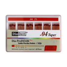 کن گوتا پرکا مدرج تیپر 4% Dia Dent - گوتا پرکا مدرج تیپر 4% برند دیادنت - خرید و قیمت کن گوتا پرکا مدرج تیپر 4 درصد - Gutta Percha Points