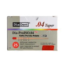 کن گوتا پرکا مدرج تیپر 4% Dia Dent - گوتا پرکا مدرج تیپر 4% برند دیادنت - خرید و قیمت کن گوتا پرکا مدرج تیپر 4 درصد - Gutta Percha Points