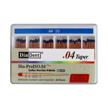 کن گوتا پرکا مدرج تیپر 4% Dia Dent - گوتا پرکا مدرج تیپر 4% برند دیادنت - خرید و قیمت کن گوتا پرکا مدرج تیپر 4 درصد - Gutta Percha Points