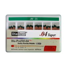 کن گوتا پرکا مدرج تیپر 4% Dia Dent - گوتا پرکا مدرج تیپر 4% برند دیادنت - خرید و قیمت کن گوتا پرکا مدرج تیپر 4 درصد - Gutta Percha Points