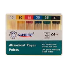 کن کاغذی ساده Gapa Dent - کن کاغذی 2% اصل - بهترین کن کاغذی - خرید مواد دندانپزشکی - پرفروش‌ترین کن کاغذی - محصولات دندانپزشکی - دندانت - دندال