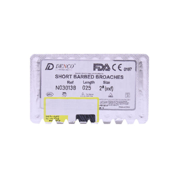 باربروچ طول 25 برند Denco ، خرید باربروچ با کمترین هزینه Barbed Broaches ، خرید باربروچ برند دنکو ، خرید و قیمت باربروچ طول 25 ، خانه الماس