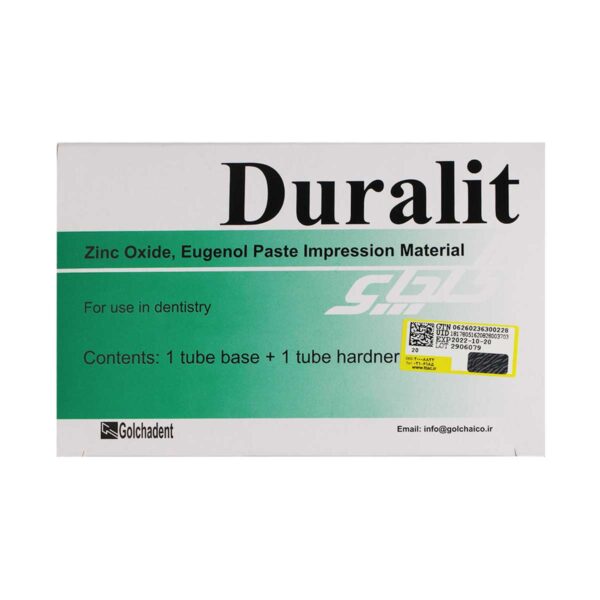 دورالیت برند Golchai - خرید دورالیت گلچای (Duralit) - GOLCHAI - دورالیت دندانپزشکی گلچای - ماده قالبگیری دورالیت - گلچای Golchai - خانه الماس