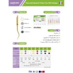 خرید و قیمت فایل روتاری 25 میل 6 عددی Lusterdent - قیمت و خرید فایل روتاری برند لاستردنت - تجهیزات دندانپزشکی خانه الماس - دندانت - دندال