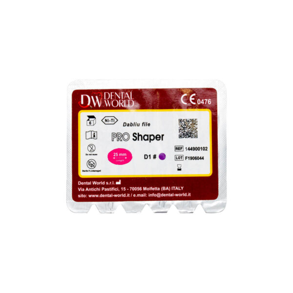 فایل روتاری پروتیپر  Dental World ، خرید و قیمت فایل روتاری پروشیپر برند دنتال ورلد ، تجهیزات دندانپزشکی خانه الماس - دندانت - دندال - خانه الماس