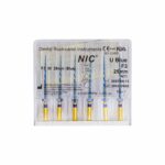 فایل روتاری NIC U Blue Rotary File - فایل روتاری U Blue شش عددی - فایل روتاری U Blue برند NIC - تجهیزات دندانپزشکی خانه الماس - دندانت