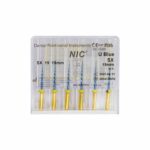 فایل روتاری NIC U Blue Rotary File - فایل روتاری U Blue شش عددی - فایل روتاری U Blue برند NIC - تجهیزات دندانپزشکی خانه الماس - دندانت