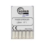 فینگر اسپریدر طول 25 برند Thomas - فایل دستی فینگر اسپریدر طول 25 توماس - تجهیزات دندانپزشکی خانه الماس - ابزار مطب - خرید فینگر اسپریدر Thomas