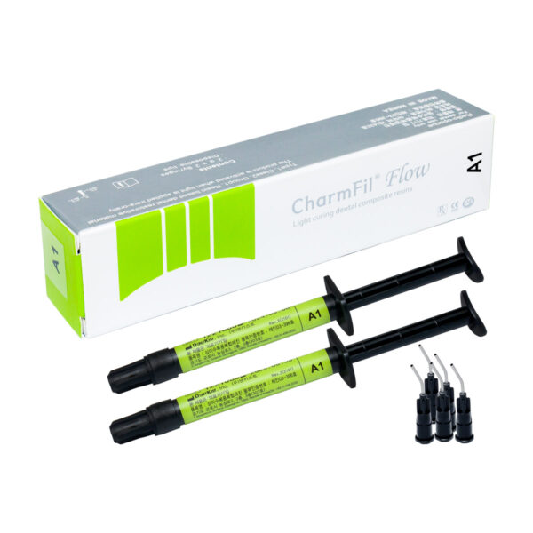 کامپوزیت فلو 2 عددی DentKist ?- مواد ترمیمی دندانپزشکی - تجهیزات دندانپزشکی خانه الماس