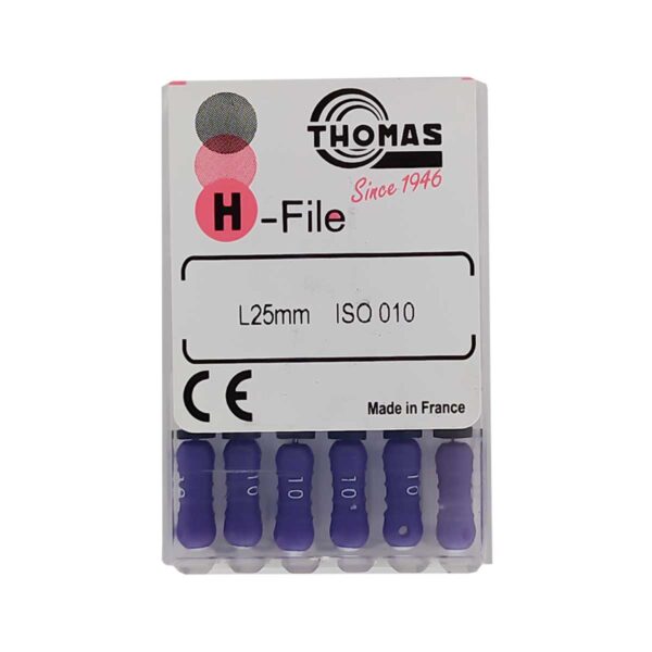 قیمت و خرید H فایل طول 25 Thomas - خرید و قیمت خرید و قیمت H فایل توماس - خرید تجهیزات دندانپزشکی خانه الماس -فروش انواع فایل دستی دندانپزشکی