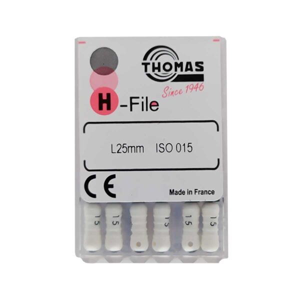 قیمت و خرید H فایل طول 25 Thomas - خرید و قیمت خرید و قیمت H فایل توماس - خرید تجهیزات دندانپزشکی خانه الماس -فروش انواع فایل دستی دندانپزشکی