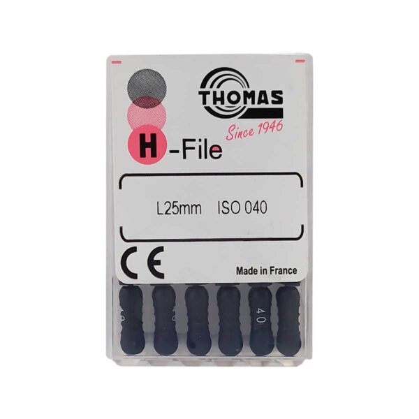 قیمت و خرید H فایل طول 25 Thomas - خرید و قیمت خرید و قیمت H فایل توماس - خرید تجهیزات دندانپزشکی خانه الماس -فروش انواع فایل دستی دندانپزشکی
