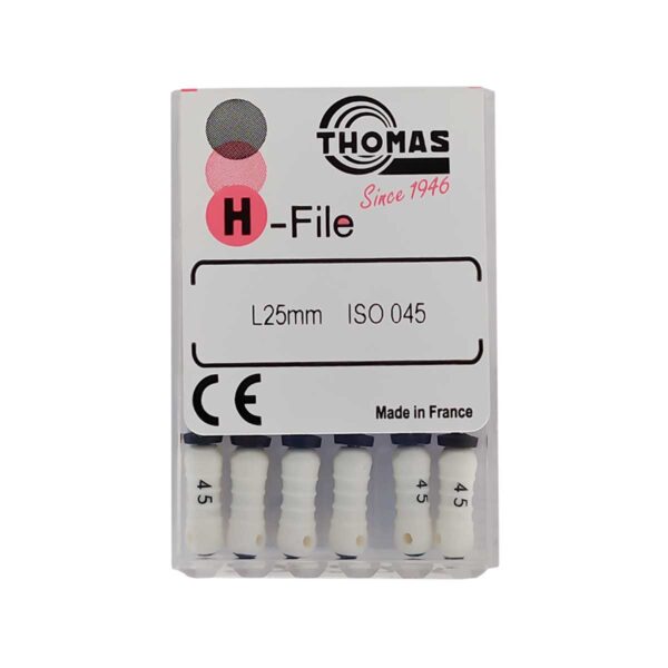 قیمت و خرید H فایل طول 25 Thomas - خرید و قیمت خرید و قیمت H فایل توماس - خرید تجهیزات دندانپزشکی خانه الماس -فروش انواع فایل دستی دندانپزشکی