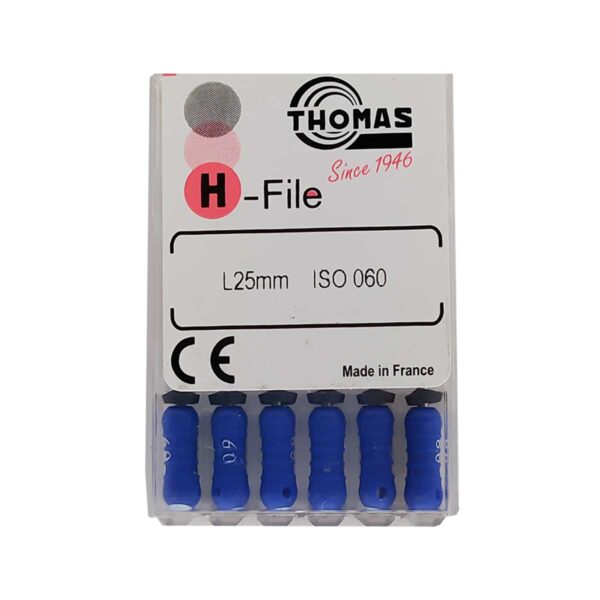 قیمت و خرید H فایل طول 25 Thomas - خرید و قیمت خرید و قیمت H فایل توماس - خرید تجهیزات دندانپزشکی خانه الماس -فروش انواع فایل دستی دندانپزشکی