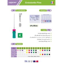 خرید و قیمت K فایل CRC طول 25 Lusterdent - خرید و قیمت K فایل طول 25 برند لاستردنت - قیمت K فایل لاستردنت - فروش فایل دستی - خانه الماس