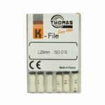 خرید و قیمت K فایل طول 25 Thomas - فایل دستی THOMAS - فروش لوازم مطب دندانپزشکی - خانه الماس - وسایل دندانپزشکی - K فایل طول 25 برند توماس