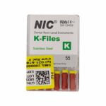 قیمت و خرید K فایل طول 25 Nik - فایل دستی K طول 25 - فروشگاه تجهیزات دندانپزشکی - تجهیزات دندانپزشکی خانه الماس - فروش انواع فایل دستی