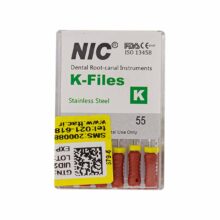قیمت و خرید K فایل طول 25 Nik - فایل دستی K طول 25 - فروشگاه تجهیزات دندانپزشکی - تجهیزات دندانپزشکی خانه الماس - فروش انواع فایل دستی