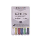K فایل طول 25 Denco - خرید و قیمت K فایل Denco - فروش انواع K فایل - تجهیزات دندانپزشکی خانه الماس - خرید ابزار دندانپزشکی - دندانت -دندال