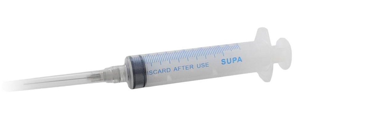 سرنگ شستشو ۱۰ سی سی ۸۰ عددی گیج ۲۳ پیچ شونده Supa