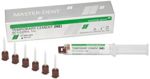 سمان موقت فاقد اوژنول مستردنت - Master Dent Temporary Cement - سمان موقت فاقد اژنول - ابزار دندانپزشکی -خانه الماس